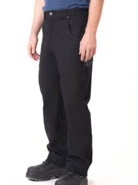 Mens Workload Carpenter Pants Jeans 40 x 30 Black Work Workwear ~ New With Tags